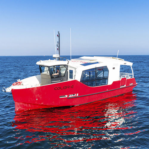 客船专业船 - H60 : 12m COLIBR-E - ODC MARINE - 舷内 / 油电混合动力 / 铝制