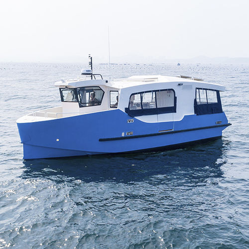客船专业船 - H61 : 12m L'ODINA - ODC MARINE - 油电混合动力 / 铝制 / Bureau Veritas