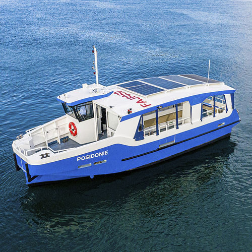 客船专业船 - H66 : 12m POSIDONIE - ODC MARINE - 舷内 / 电动 / 铝制
