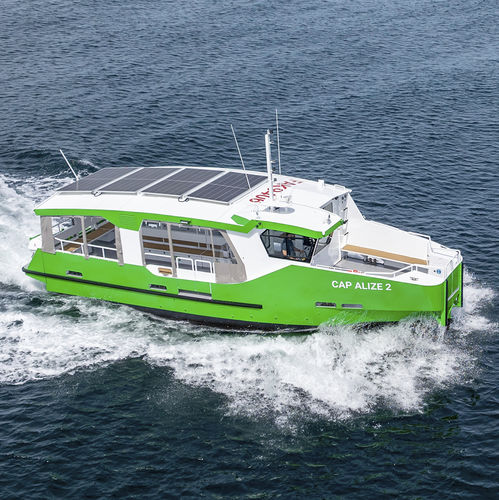 电动专业船 - H73 : 12m CAP ALIZE 2 - ODC MARINE - 客船 / 舷内 / 铝制