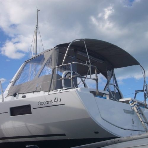 帆船驾驶台篷 - Oceanis 41.1 - TTOP Nautic - 用于Bénéteau