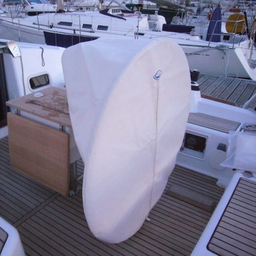 帆船防护罩 - Oceanis 37 - TTOP Nautic - 舵轮 / PVC / 灰色