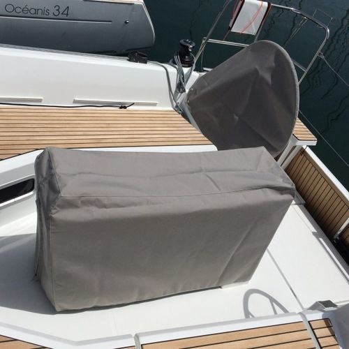 驾驶舱台防护罩 - Oceanis 34.1 - TTOP Nautic - 帆船 / PVC / 棕色