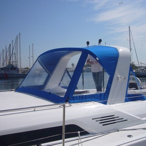 帆船敞篷顶篷 - Oceanis 51.1 - TTOP Nautic - 用于驾驶舱 / 铝合金框架 / 不锈钢结构