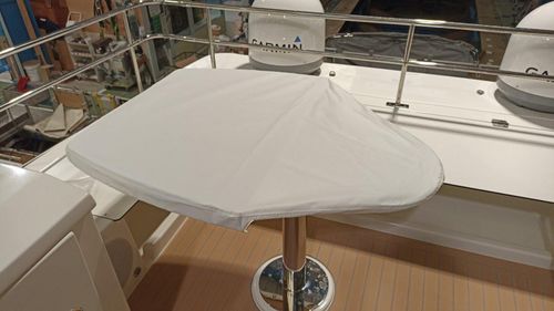 船用防护罩 - Fly Prestige F4 - TTOP Nautic - 驾驶舱台 / PVC / 灰色