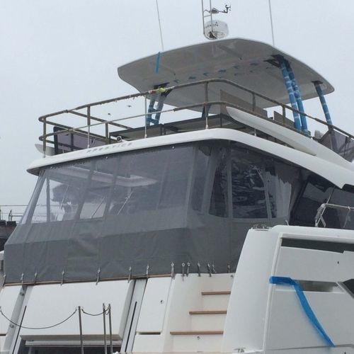 摩托艇驾驶台篷 - Prestige M48 - TTOP Nautic - 用于Prestige