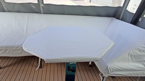 船用防护罩 - Prestige M48 - TTOP Nautic - 驾驶舱台 / PVC / 灰色
