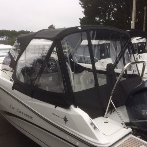 摩托艇驾驶台篷 - c-c-7-5-wa-s-2-t-tour - TTOP Nautic - 用于Jeanneau