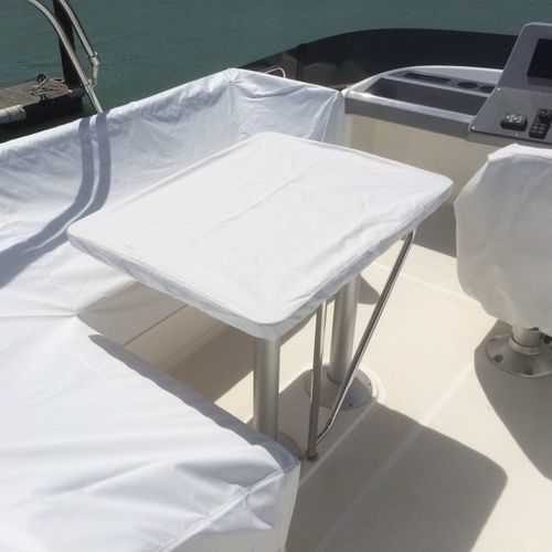 船用防护罩 - Swift Trawler 41 Fly - TTOP Nautic - 驾驶舱台 / PVC / 灰色