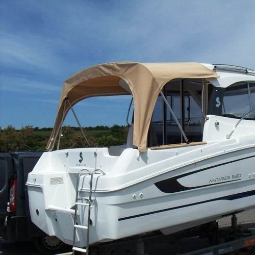 摩托艇驾驶台篷 - Antares 6.80 - TTOP Nautic - 用于Bénéteau