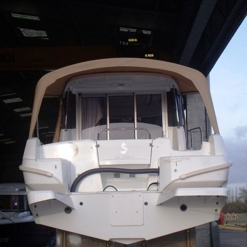 摩托艇驾驶台篷 - Antares 7.80 - TTOP Nautic - 用于Bénéteau