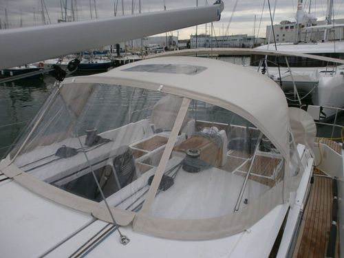 帆船敞篷顶篷 - Sun Odyssey 490 - TTOP Nautic - 用于驾驶舱 / 铝合金框架 / 不锈钢结构