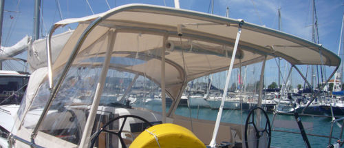 帆船驾驶台篷 - Sun Odyssey 440 - TTOP Nautic - 用于Jeanneau