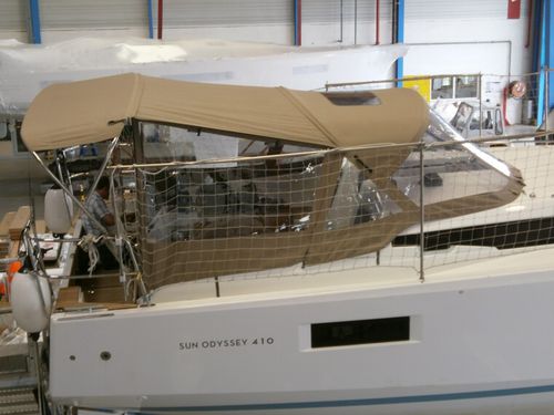 帆船驾驶台篷 - Sun Odyssey 410 - TTOP Nautic - 用于Jeanneau