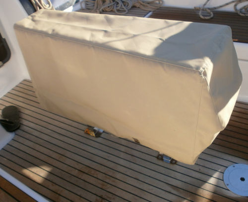 帆船防护罩 - Dufour 350-382 - TTOP Nautic - 驾驶舱台 / PVC / 灰色