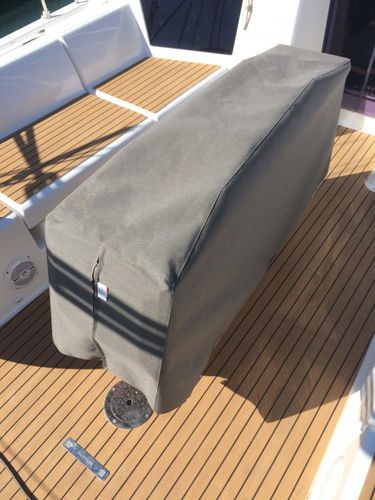 帆船防护罩 - Dufour 390-430 - TTOP Nautic - PVC / 灰色 / 黑色
