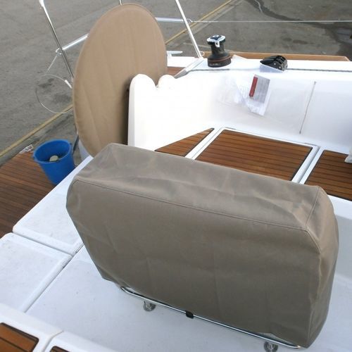 帆船防护罩 - Sun Odyssey 349 - TTOP Nautic - 驾驶舱 / PVC / 灰色