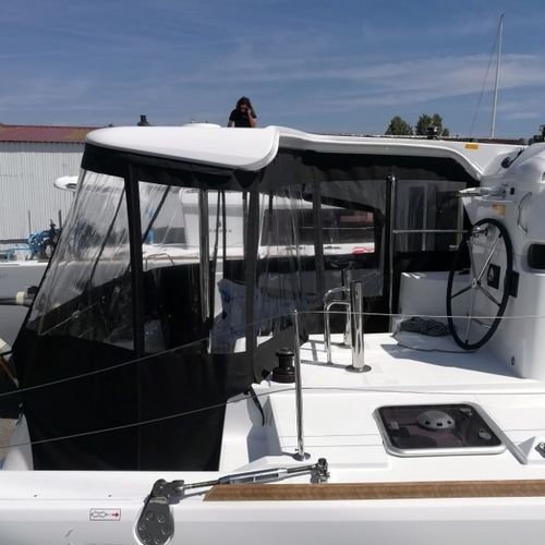 摩托艇驾驶台篷 - Lagoon 40 - TTOP Nautic - 双体船 / 用于Lagoon