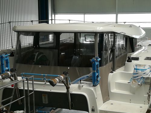 摩托艇驾驶台篷 - Excess 11 - TTOP Nautic - 双体船 / 用于Excess