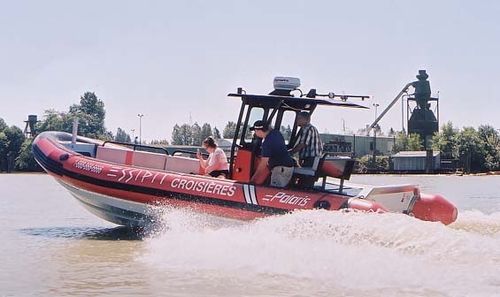 客船专业船 - PRH 840 - Polaris boat - 舷外 / 玻璃纤维 / 铝制