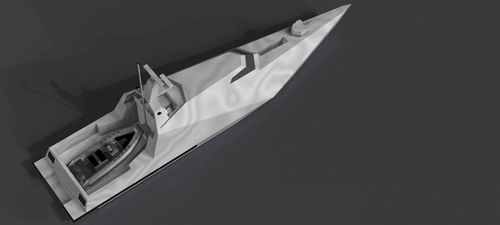 巡逻船 - 25m - Stealth - LOMOcean Design