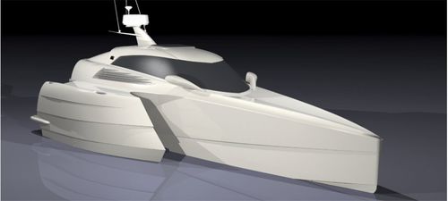 三体船舱房游艇 - LOMOcean Design - 舷外 / 封闭式驾驶舱 / 运动