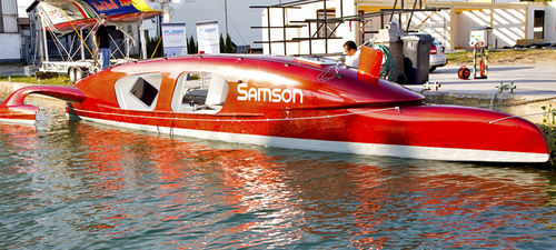 三体船快艇 - Ocean Rower  - LOMOcean Design - 舷内