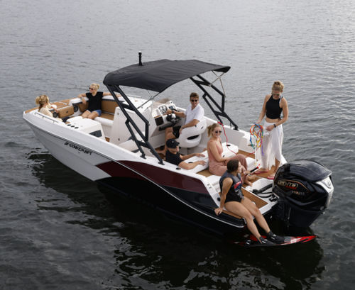 舷外海湾游艇 - SVX OB 231 OB - Stardeck by starcraft - 开放式 / 侧边控制台 / Bow Rider