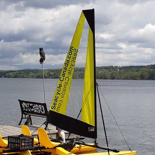 皮艇帆 - SAIL FOR ALL KIT - Seacycle Canada