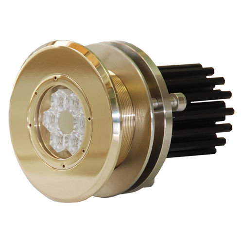 船用水下照明 - PLAQUE MFM0680 - ASTEL MARINE - LED式 / 贯穿船体 / 嵌入式