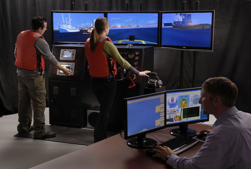 导航模拟器 - MissionQuest - Fast Rescue Craft Training - Virtual Marine Technology Inc.