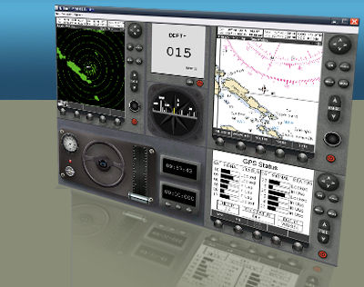 导航模拟器 - NetSim - Electronic Navigation Simulator - Virtual Marine Technology Inc. - 船用