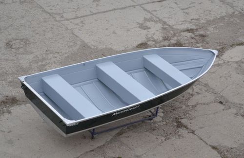 舷外敞舱船 - XL415 - MOTOCRAFT BOATS SRL - 钓鱼运动 / 铝制 / 最多容纳 4 人
