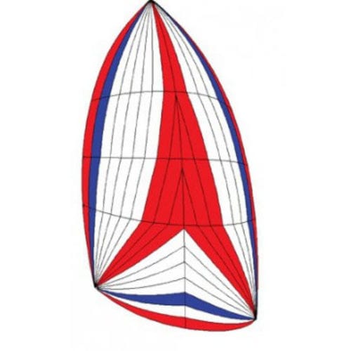 不对称大三角帆 - ASY13 - Spinnaker One - 巡游帆船用 / 三径向切割 / 尼龙