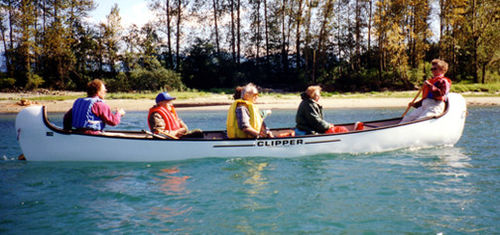 多用途独木舟 - Mariner - Clipper Canoes - 8人座 / 玻璃纤维 / Kevlar®