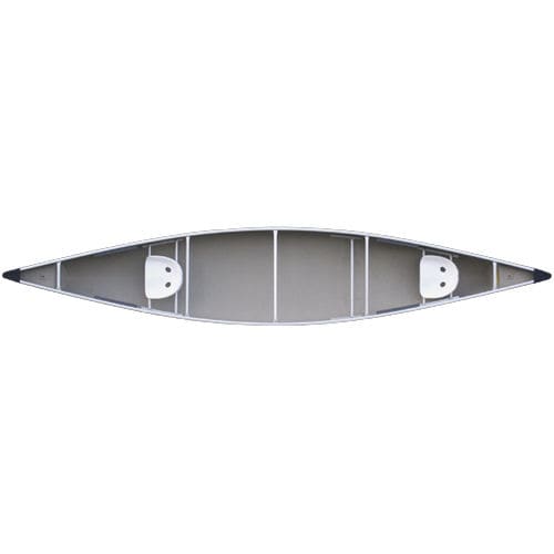 竞赛独木舟 - Yukon - Clipper Canoes - 双人 / 白色 / 玻璃纤维