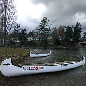 多用途独木舟 - Voyageur II - Clipper Canoes - 10人座 / 白色 / 黄色
