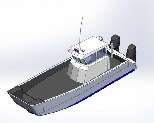 登陆艇专业船 - Work - Rozema Boats Works - 舷外 / 铝制