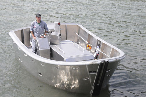 专业捕鱼船专业船 - 18’ Seine Skiff - Rozema Boats Works - 舷内 / 铝制