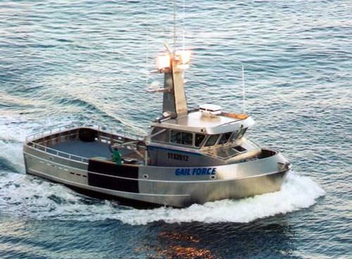 专业捕鱼船专业船 - 46’ Crabber - Rozema Boats Works - 舷内 / 铝制