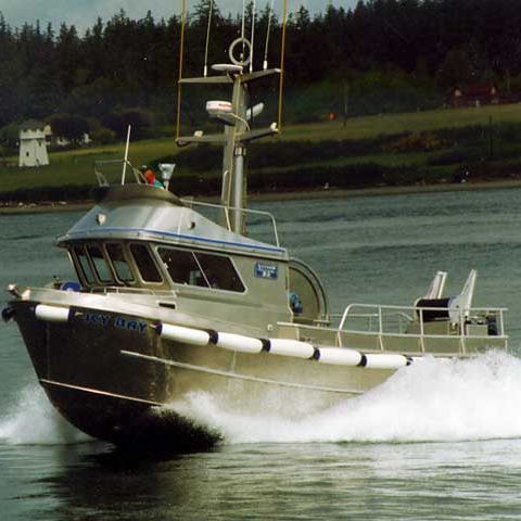 专业捕鱼船专业船 - 32’ Bristol Bay Gillnetter - Rozema Boats Works - 舷内 / 铝制