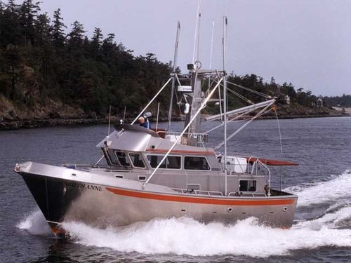 舷内拖网渔船 - 40’ - Rozema Boats Works - 飞桥 / 定制