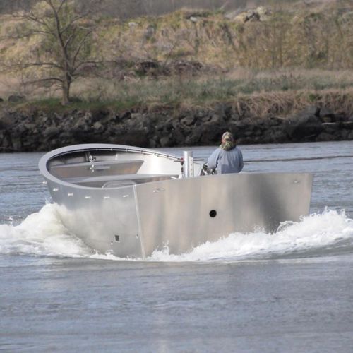 专业捕鱼船专业船 - 20’ Seine Skiff - Rozema Boats Works - 舷内 / 铝制