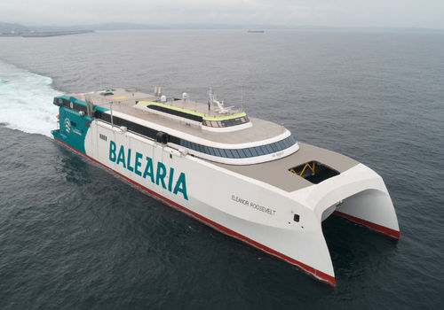 Ro-Pax载人渡轮 - Eleanor Roosevelt - Incat Crowther - 双体船 / Bureau Veritas / 铝制