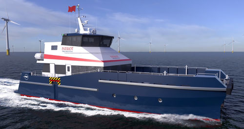 船员转运特殊船舶 - IC21118 - Incat Crowther - 风电场 / 双体船