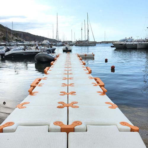 拼装式浮桥 - TAFF - Modular Floating System - 漂浮式 / 系泊 / 用于海港