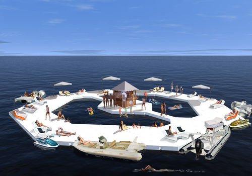 人造浮岛 - TAFF - Modular Floating System
