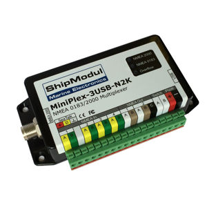 NMEA全国海洋电子协会多路转换器 - MiniPlex-3 Series - ShipModul - 船舶 / 船用
