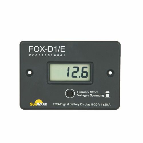 电池充电控制器 - FOX Series - SunWare Solartechnik - 太阳能面板 / 船用 / 数码显示屏