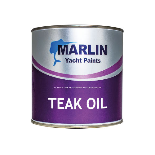 富营养油 - TEAK OIL - Marlin Yacht Paints - 用于异国木材 / 船用